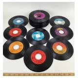45s Vinyl Records; Elvis Presley, The Rolling S