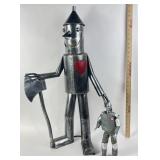 32" The Wizard of Oz Tin Man w/ a Heart Statue