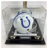 John Mackeyï¿½Autographed Indianapolis Colts Mini He