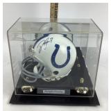 Dwight Freeny Autographed Indianapolis Colts Mini