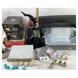 Halloween Decor, Porcelain Cake Plate, Porcelain F