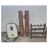 Soleus Air 25 Pint Dehumidifier - Untested, Wood