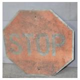 Metal Stop Sign 30 in. X 30 in.