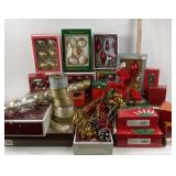 Christmas Ornaments, Holiday Ribbon, Decorations