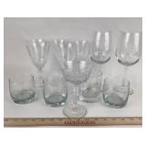 Rock Sharpe Champagne Coupe, Glassware; Jim Beam B