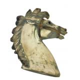 Horse Chalkware Wall Art