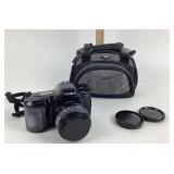 Minolta Maxxum 3xi Camera With Lens, Bag