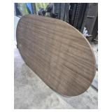 Oval Table With Folding Legs (74 in. X 40 in.)