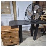 Wood Night Stand With 2 Drawers (22 in. X 16 in.