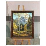 Landscape Oil Painting by Lloyd R. Thorsten