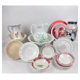 Coca-Cola Bowls, Pitchers, Decorative Plates