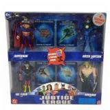Justice League Action Figures Superman, Flash, Gre