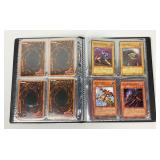 Vintage Yu-Gi Oh Binder w/40 Trading Cards