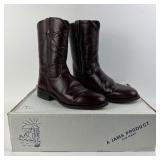 Old West Cowboy Boots Size 10EE