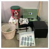 Rubbermaid Craft Supplies, Wine Glasses, Basket