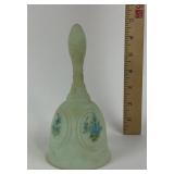 Fenton Hand-Painted Custard Glass Bell