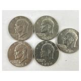 Eisenhower 1974 D qty 5