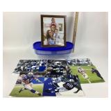 Indianapolis Colts Photo Prints, Jeff Saturday Sig