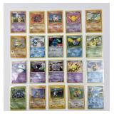 20 Pokemon Trading Cards