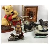 Ice Skates, Winnie The Pooh, Owl Artwork, Telephon