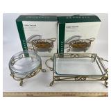 Elements Golden Vineyard Serving Dishes