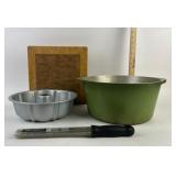 Microplane Zester, Totally Bamboo Cutting Board, C