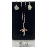 YGI .925 Stamped Rose Gold toned Sterling Silver