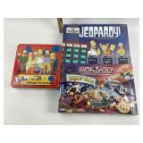 Sealed Jeopardy, Monopoly Looney Tunes, Simpsons T