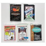 5 Sealed Hockey Cards Packs Variety