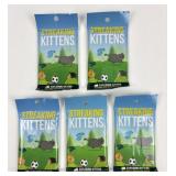 5 Sealed 2019 Streaking Kittens Card Packs