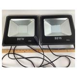 80W LED Floodlights IP66
