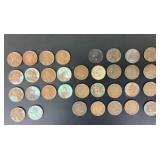 Indian Head Pennies, Lincoln Wheat Cents