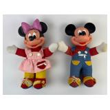 Mattel Mickey Mouse Minnie Mouse Plush Dolls