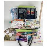 Mimi Organizer Bag & Scrapbooking Kit; Scissors, P