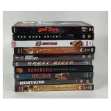 NIB Action DVDs Featuring Sin City, The Dark Knigh