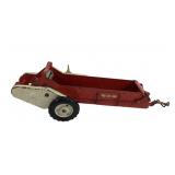 Tru-Scale Red Toy Manure Spreader