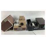 Argus 500 Slide Projector, Rotomatic 117A Projecto