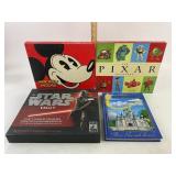 Disney, Star Wars, Pixar Books With Memorabilia