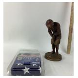 Golfer Figurine, Annin Nylon U.S. Flag