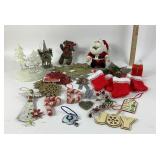Christmas Tree Ornaments, Santa, Decor