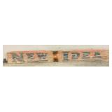 Antique 'New Idea'- Farm Equipment Painted Wood