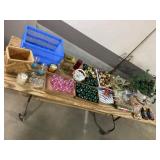 Christmas Ornaments, Stone Branch Centerpiece, Hof