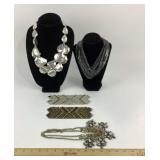 Necklaces, Statement Bracelets, Mesh Necklace