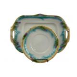 Vintage Williams Sonoma Majolica Style Asparagus