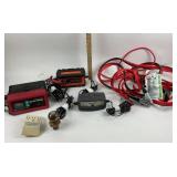 Battery Chargers, Jumper Cables, Outlet Plug-In