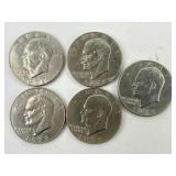 1978 United States Of America One Dollar Coins