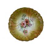 Antique Floral Gold Trim Prussia Serving Bowl