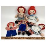 Raggedy Ann Cloth Dolls: Wind Up, Hand Puppet, Cla