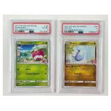 2 Pokemon PSA Graded KFC Promo Cards