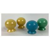 Fiesta Ceramic Salt And Pepper Shakers